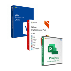 Microsoft Office 2021 + Project + Visio