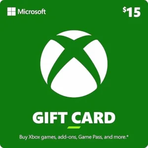 Xbox Gifcard $15