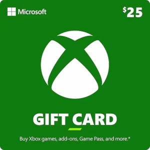 Xbox Gifcard $25